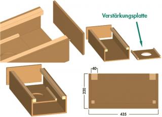 COMPAIR® ostrůvkový kryt ventilace - U tvar 4041011