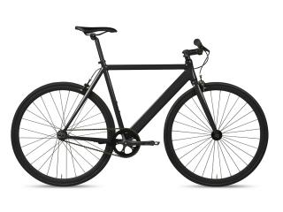 6KU TRACK SINGLE SPEED kolo BLACK Velikost rámu: S (49cm) pro výšku jezdce 143-161cm