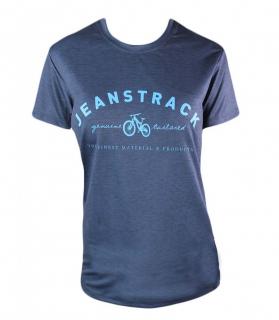 Dámský MTB dres s krátkým rukávem JeansTrack Whip Blue Velikost: L