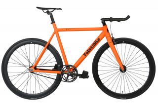 FabricBike Fixie/SingleSpeed kolo Light - Army Orange Typ řídítek: Bullhorn, Velikost rámu: M pro výšku jezdce 166 - 180 cm