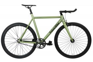 FabricBike Fixie/SingleSpeed kolo Light - Cayman Green Typ řídítek: Bullhorn, Velikost rámu: L pro výšku jezdce nad 181 cm