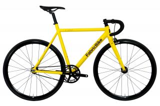 FabricBike Fixie/SingleSpeed kolo Light PRO Yellow Typ řídítek: Bullhorn, Velikost rámu: L pro výšku jezdce nad 181 cm