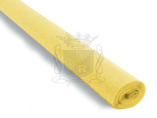 Krepový papír role 90g (50 x 150cm) - Giallo Limone 371