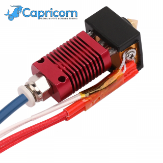 Kovový hotend s Capricorn bovdenem pro 3D tiskárny Ender-3/Pro/V2/MAX/5/Pro aj.