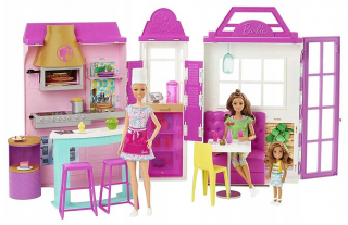 Barbie sada Restaurace s příslušenstvím 78 × 41 cm