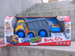 Kiddy Auto sklápěcí s efekty 31 cm buldozer 13,5 cm