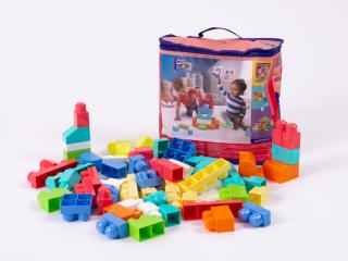 Mega Bloks plastové kostky pro holčičky 60 ks - nový