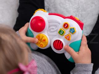 Playgo Gamepad ovladač pro děti interaktivní s efekty 14,5 cm