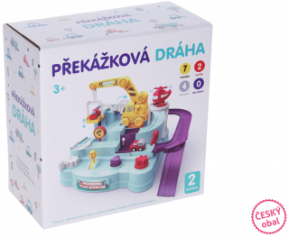 Překážková dráha - Český obal