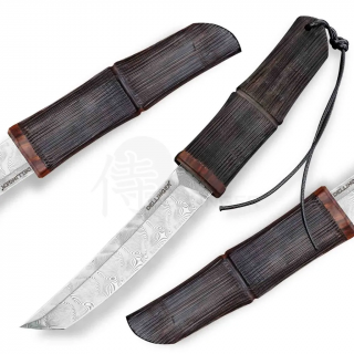 JAPONSKÝ NŮŽ TANTO DELLINGER BAMBOO FULL DAMASCUS