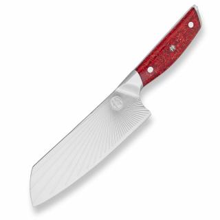 Kuchařský nůž Santoku Dellinger Sandvik Red Northern Sun