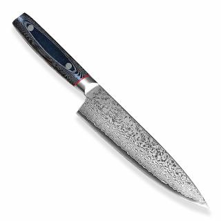 nůž Chef/Gyuto 200 mm Kanetsugu PRO-M Saiun VG-10 Damascus