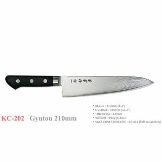 nůž Gyutou 210mm Kanetsune KC-200 Series