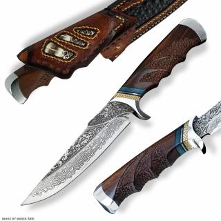 nůž lovecký Dellinger LANZEN VG-10 Damascus