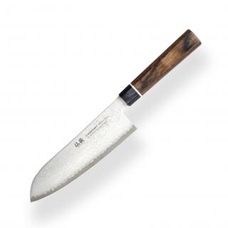 nůž Santoku 167 mm Suncraft VG-10 Black Damascus