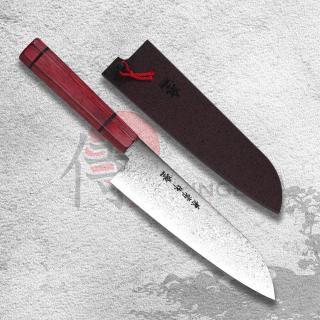 nůž Santoku 180 mm Kanetsune Damascus  Minamo-Kaze  series