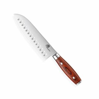 nůž Santoku 7  German 1.4116 - pakka wood