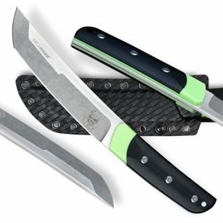 nůž Tanto Dellinger Memento Mori, Kydex Green