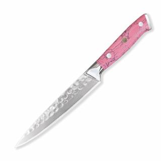 Růžovej Pomocník - Dellinger Pink Stone Tsuchime Damascus