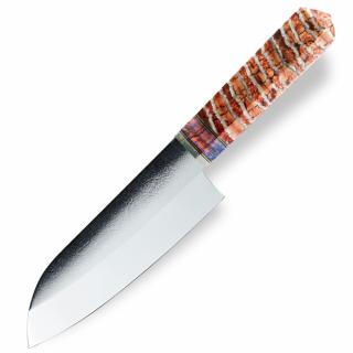 Santoku 145mm Dellinger Mirror Wootz - Mammut Collect Nr.8