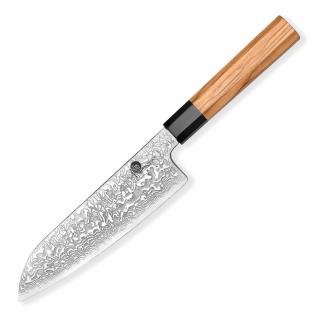 Santoku 7,5  Dellinger Buffalo Olive Octagon 185 mm