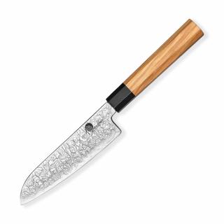 Santoku pro holky - Dellinger Buffalo Olive Octagon 140 mm