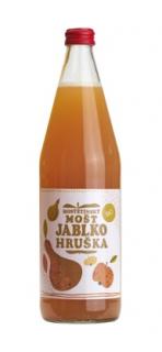 Hostětínský mošt - HRUŠKA a jablko BIO 0,75l