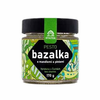 Pesto bazalka s mandlemi a piniemi 170 g