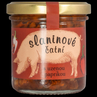 Slaninové čatní s uzenou paprikou 155g