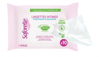 Saforelle ubrousky pro intimní hygienu 10 ks