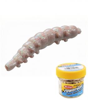 Berkley vosí larva Powerbait Honey Worm Natur Glitr 2,5cm/55ks