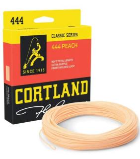 Cortland muškařská šnůra 444 Classic  Peach Fresh WF #4