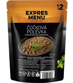 EXPRES MENU Čočková polévka hotové jídlo, 600g