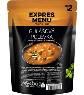 EXPRES MENU Gulášová polévka hotové jídlo, 600g