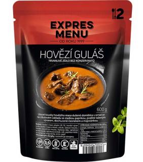 EXPRES MENU Hovězí guláš hotové jídlo, 600g