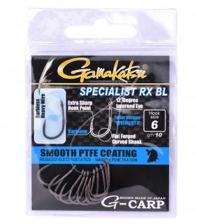 Gamakatsu háčky G-Carp Specialist RX BL 10