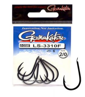 Gamakatsu háčky LS-3310F Flatted Eye Hooks 1/0