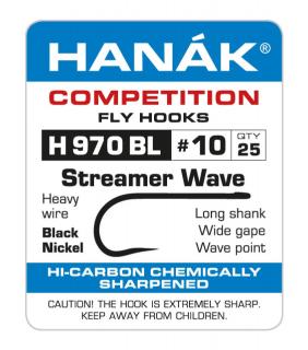 HANÁK háčky muškařské H 970 BL/10