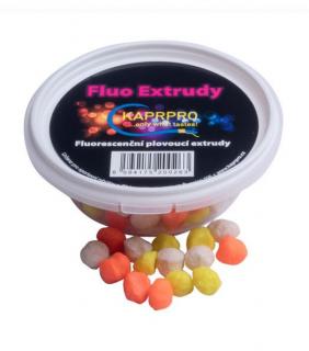 KAPRPRO Fluo Extrudy JAHODA mix tří barev 8-10mm/80ml (FEJ80)