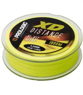 Prologic Vlasec XD Distance Mono Hi Viz Yellow 1000 m-0,28mm