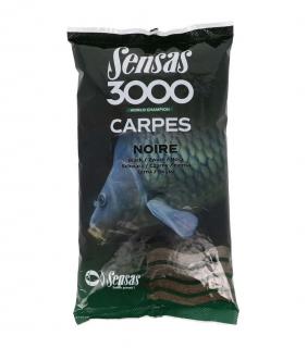 Sensas směs 3000 Carpes Noir (kapr černý zima) 1kg (Vnadící směs 10181)