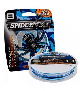 Spiderwire Šňůra  Stealth Smooth 8 0,12 150m Blue Camo