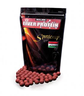 Sportcarp boilies Liver Protein Hungarian Sausage 18mm/1kg (Boilies maďarská klobása)