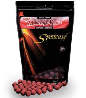 Sportcarp boilies Mulberry Garlic 18mm/1kg (Boilies moruše česnek)