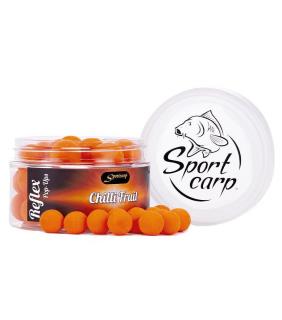 Sportcarp plovoucí boilies Reflex Chilli Fruit 11mm (Pou Up Pálivé Ovoce - oranžová)