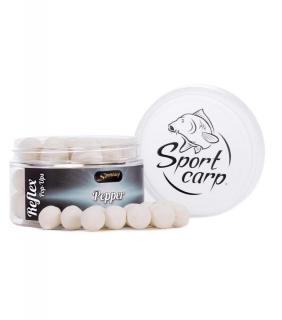 Sportcarp plovoucí boilies Reflex Pepper 11mm (Pou Up Pepř - bílá)