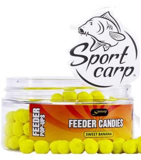 Sportcarp plovoucí nástrahy Feeder Candies Sweet Banana (sladký banán) 8mm (Dumbells - feeder bombóny)