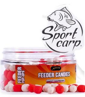 Sportcarp plovoucí nástrahy Feeder Candies Sweet Raspberry (sladká malina) 8mm (Dumbells - feeder bombóny)