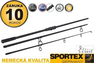 SPORTEX Competetion Carp NT 365cm/3,25lbs/3 díl