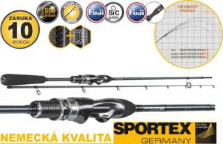 Sportex  Přívlačový prut Sportex Graphenon Ultra Light 2-díl-210cm/1-7g